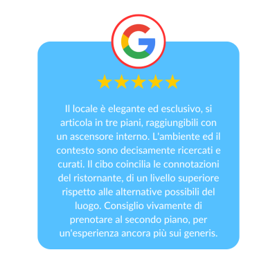 Recensione Google Ristorante Brigantino